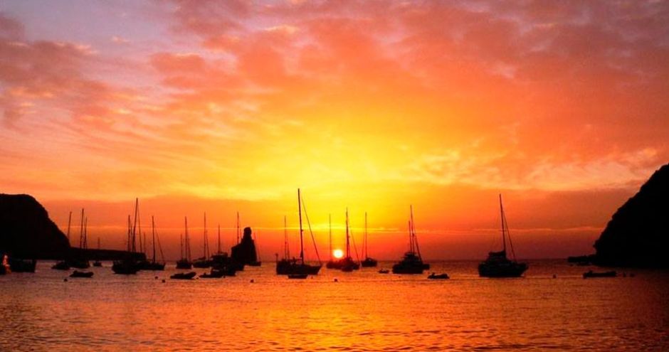 Atardecer en Ibiza