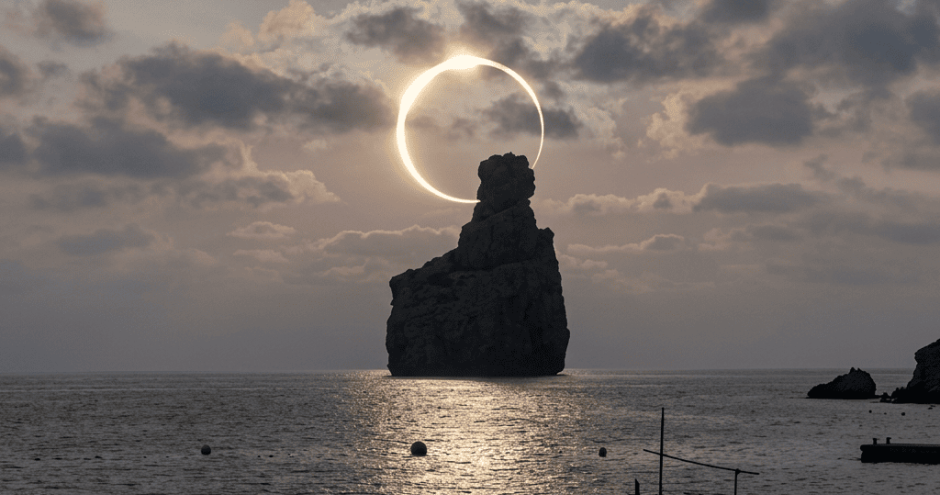 Eclipse solar en Ibiza