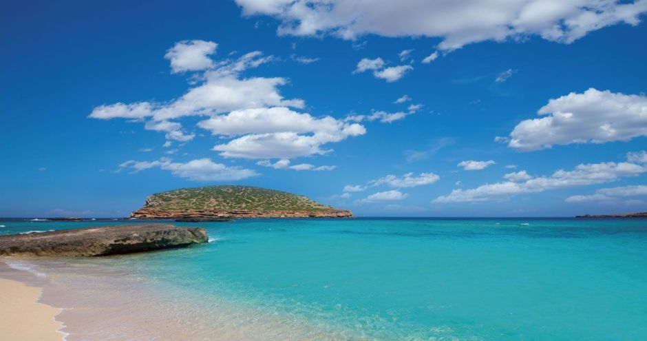 Calas de Ibiza en barco